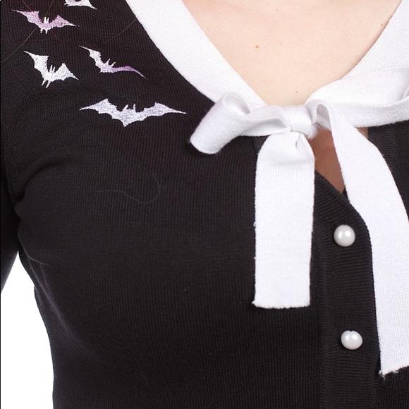 *NEW* Batty Cropped Cardigan - Picture 3 of 6